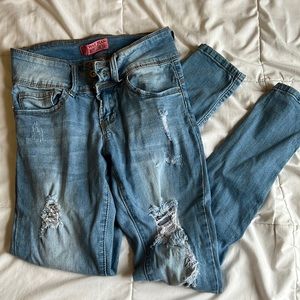 Medium wash Wax Jean ( butt, I love you! Jeans ) size 1